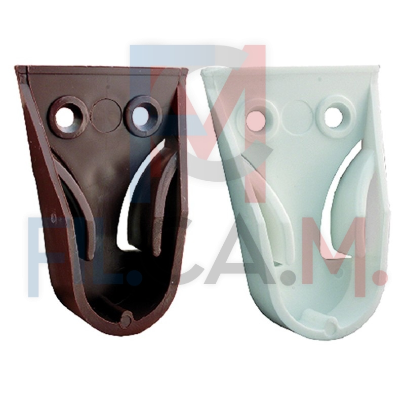 REGGITUBO PER TUBO TONDO mm 18 - pz. 4 marrone