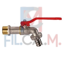 RUBINETTO PORTAGOMMA A SFERA 3/4 - pz. 1