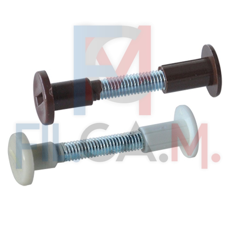 GIUNZIONE PER MOBILI mm 30÷40 bianco - pz 4