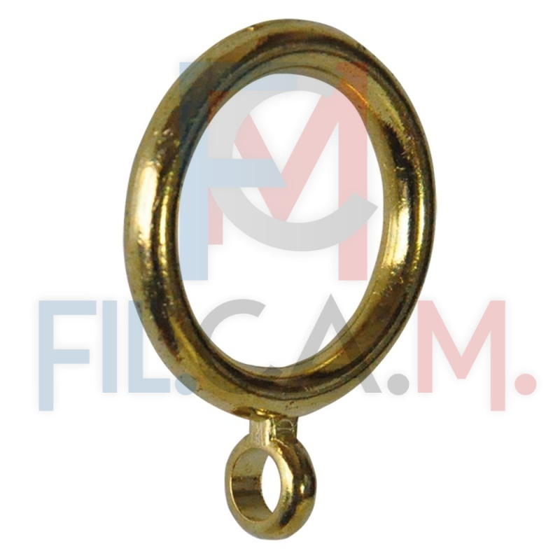 ANELLO CON OCCHIOLO mm 17 x 23 - pz. 10 oro