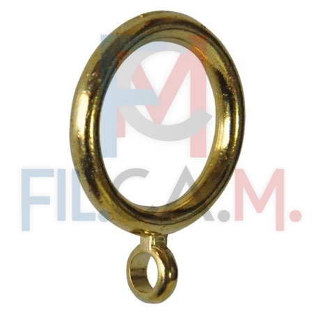 ANELLO CON OCCHIOLO mm 17 x 23 - pz. 10 oro