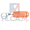 TARGHETTA PORTACHIAVI CON GIVOLARE 'TIPO SILCA' mm 55 x 20 - pz 10
