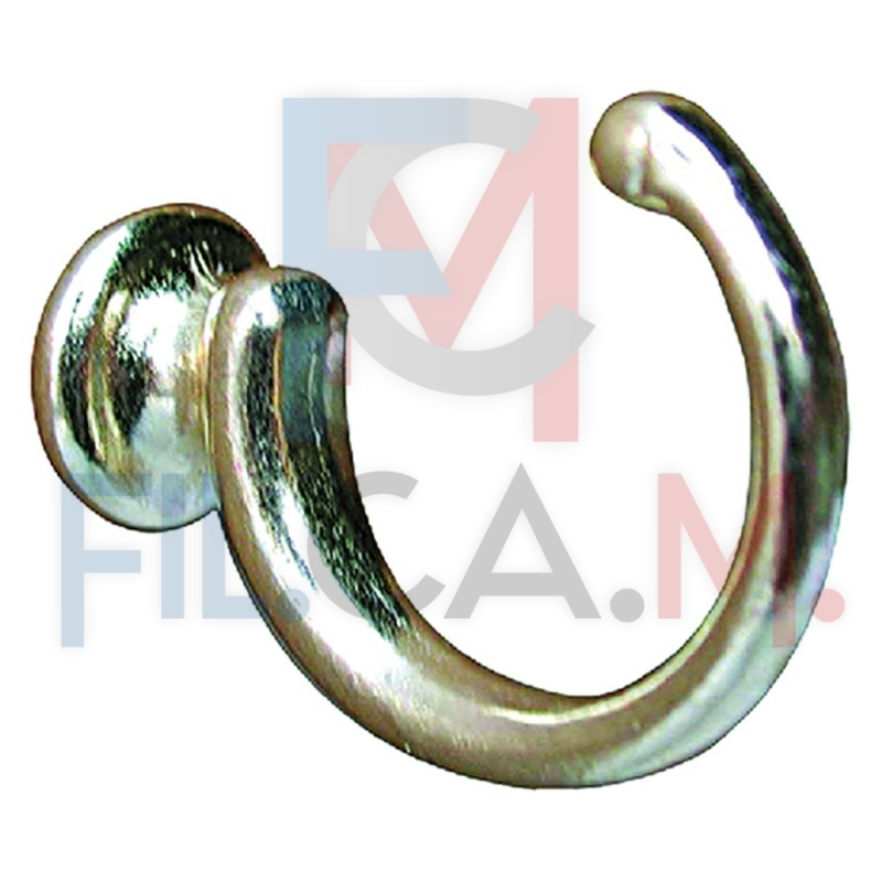 GANCIO PER TENDA 'FIRENZE' mm. 23 bronzato - pz. 2