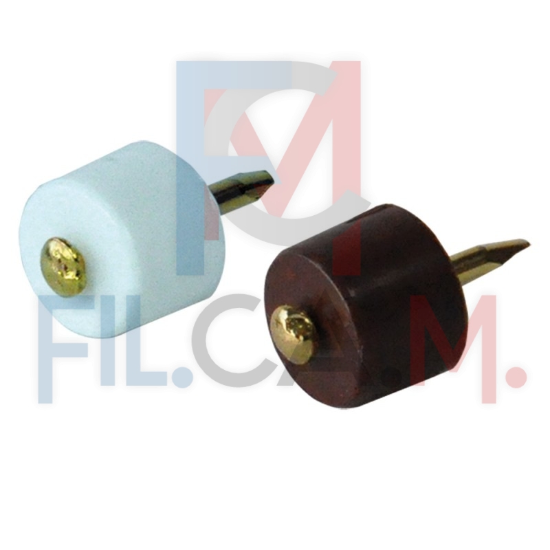 MENSOLINA REGGIPIANO A CHIODO pz 20 - bianco MENSOLINA REGGIPIANO A CHIODO pz 20 - bianco