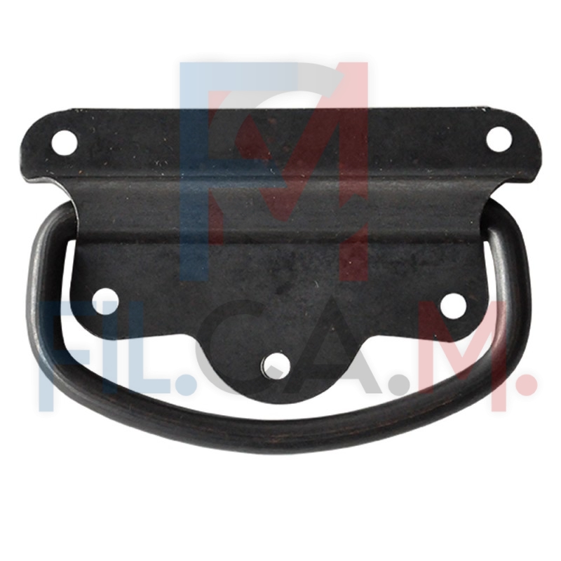 MANIGLIA AMERICANA PER BAULI mm   90 nera - pz 1