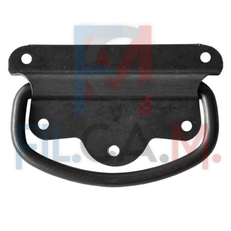 MANIGLIA AMERICANA PER BAULI mm   90 nera - pz 1