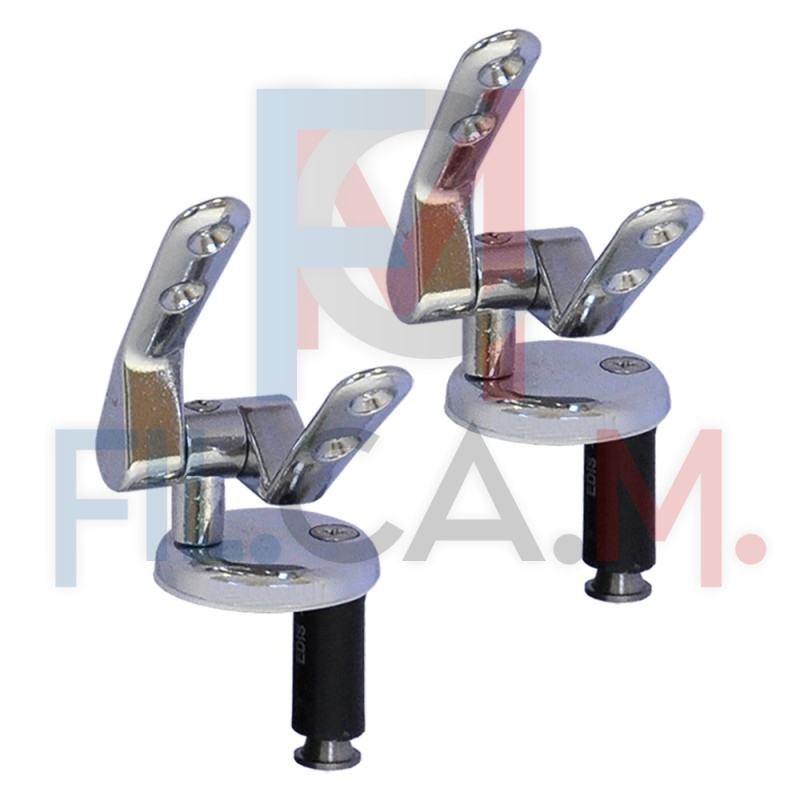 CERNIERA FISSAGGIO PER SEDILE WC foro laterale - pz 2