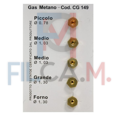 UGELLI PER CUCINA per metano