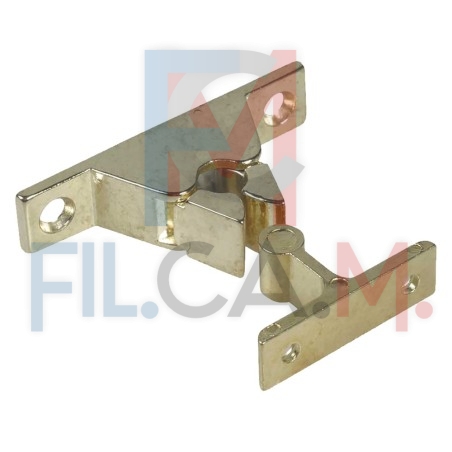 FERMAPORTA A PINZA cromato - pz. 1