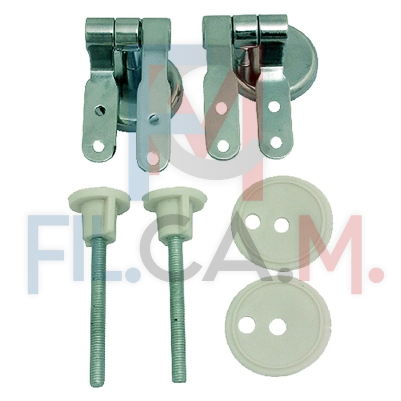 CERNIERA PER FISSAGGIO SEDILE WC 2 pz