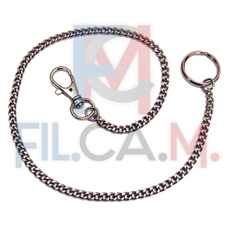 PORTACHIAVI CON CATENELLA cromato - pz. 1