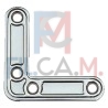 ANGOLO DI RINFORZO A SQUADRA mm 40 x 40 - pz. 4