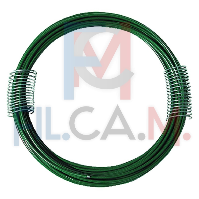 MATASSINA FILO FERRO PLASTIFICATO mm 1,4 - mt. 20