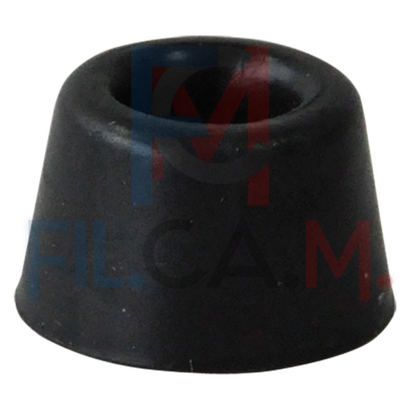 PARACOLPI TRONCO CONICI mm 30x25 - pz 4 colore nero