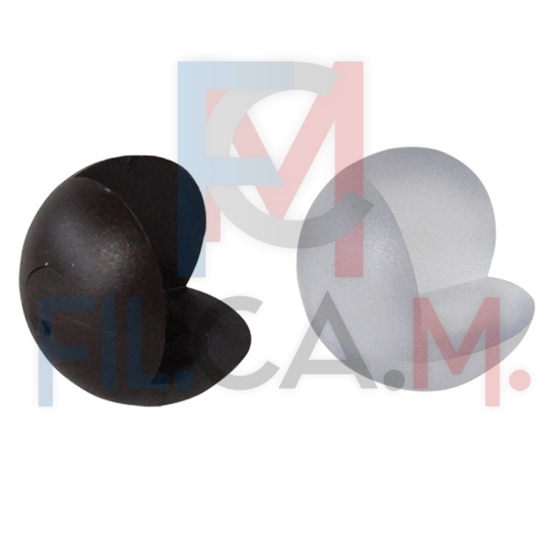 PARACOLPI ADESIVI mm 30 pz 2 - tipo maxi col. trasp.