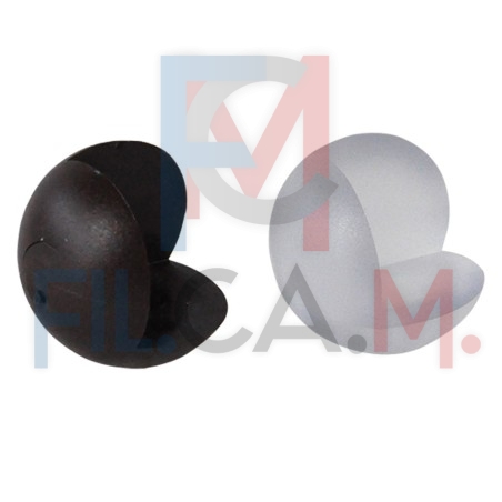 PARACOLPI ADESIVI mm 30 pz 2 - tipo maxi col. trasp.