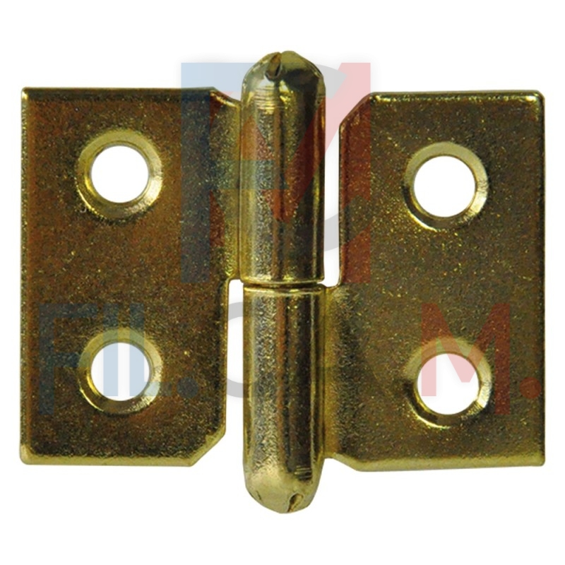 CERNIERE PAUMELLES mm. 50 - pz.2 ottonata DX