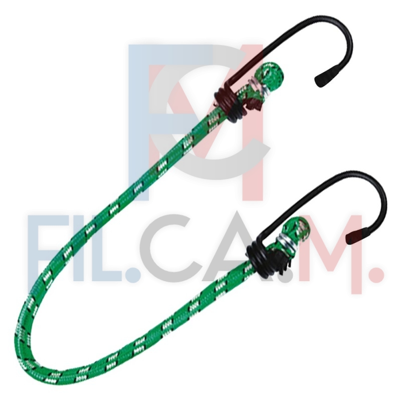 MOLLA ELASTICA LEGABAGAGLI GANCI FERRO cm. 80 - pz 1