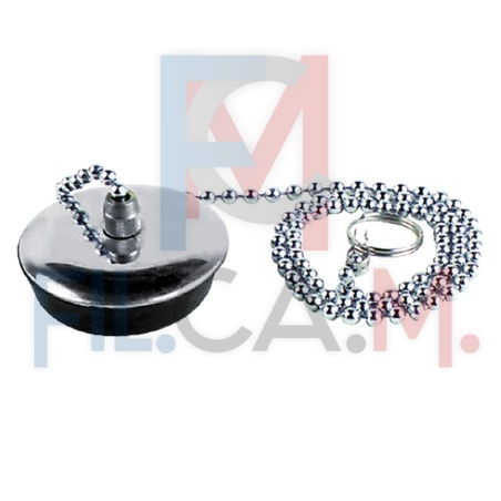 TAPPO CON CATENA Ø mm 40 - pz. 1