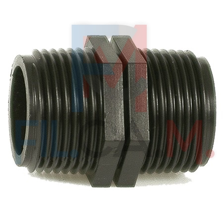 NIPPLO IN POLIPROPILENE PN10 1/2x 1/2 - pz 8