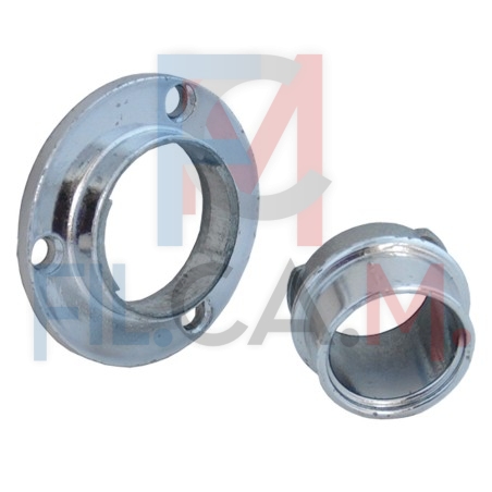 REGGITUBO A GHIERA SMONTABILE PER TUBO TONDO Ø mm 18 - pz. 2