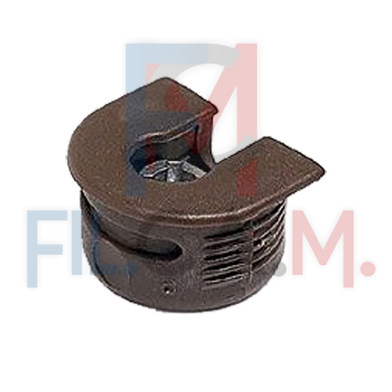 GIUNZIONE ECCENTRICA RIVESTITA IN PVC CON TIRANTE mm.20 con tirante M6 - pz. 4