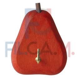 APPENDITUTTO ADESIVO LEGNO 'PERA' 1 posto - pz. 1