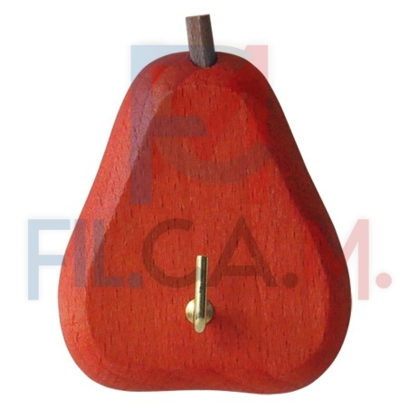 APPENDITUTTO ADESIVO LEGNO 'PERA' 1 posto - pz. 1