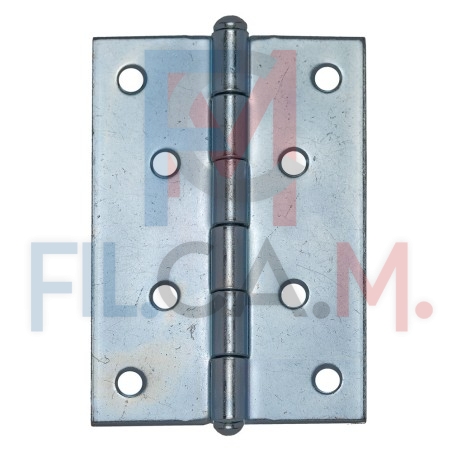 CERNIERA ACCIAIO ZINCATO ART.838 mm  38 x 35 - pz. 4