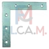 ANGOLO DI RINFORZO A SQUADRA mm  60x60 - pz.  8