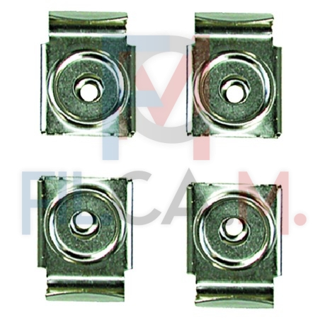 REGGISPECCHIO A PARETE pz 4  - ferro nichelato