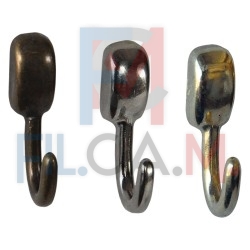 GANCIO PER QUADRI 'LUNGO' mm 30 - pz.  2 oro
