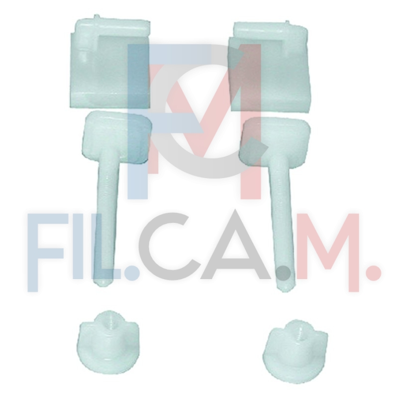 SUPPORTI PER COPRIVASO in pvc - 2 pz SUPPORTI PER COPRIVASO in pvc - 2 pz