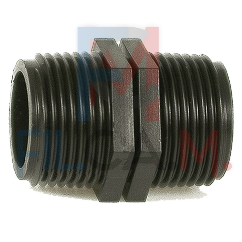 NIPPLO IN POLIPROPILENE PN10 1x 1 - pz 4