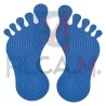 TAPPETO ANTISCIVOLO 'FOOT' 8 pz