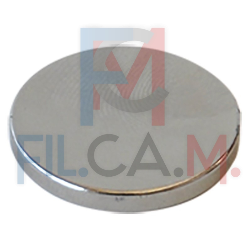 BOTTONE MAGNETICO Ø mm 25 forza 12 kg - pz 5