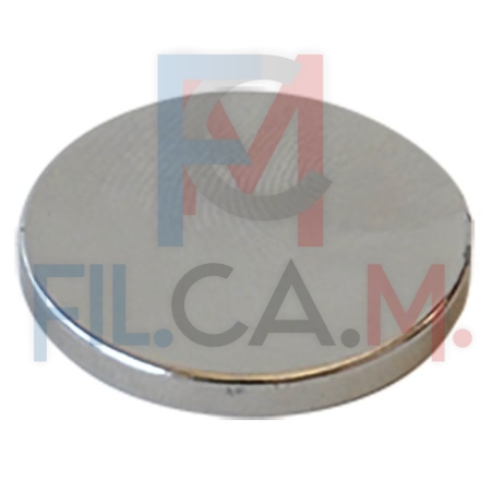 BOTTONE MAGNETICO Ø mm 25 forza 12 kg - pz 5